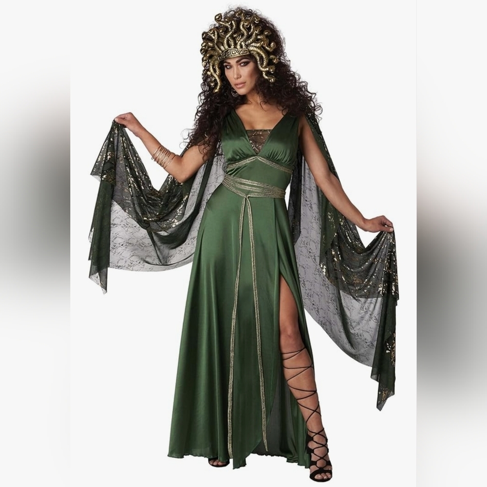 California Costumes Green Medusa Costume